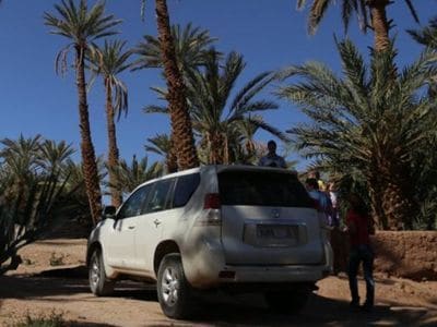 Raid Marrakech, le 4x4 dans la vallee du Draa