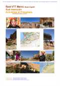 VTT Maroc, carte du raid Anti-Atlas Présahara, départ Agadir