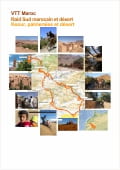 VTT Maroc, carte du raid Ksour, palmeraies et désert