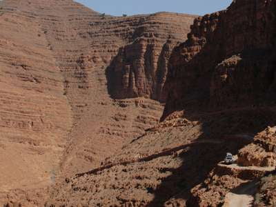 Circuit 4x4 Agadir, canyon de l'oued Smouguene