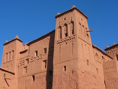 Etape au ksar d'Ait Benhaddou dans le circuit 4x4 Marrakech